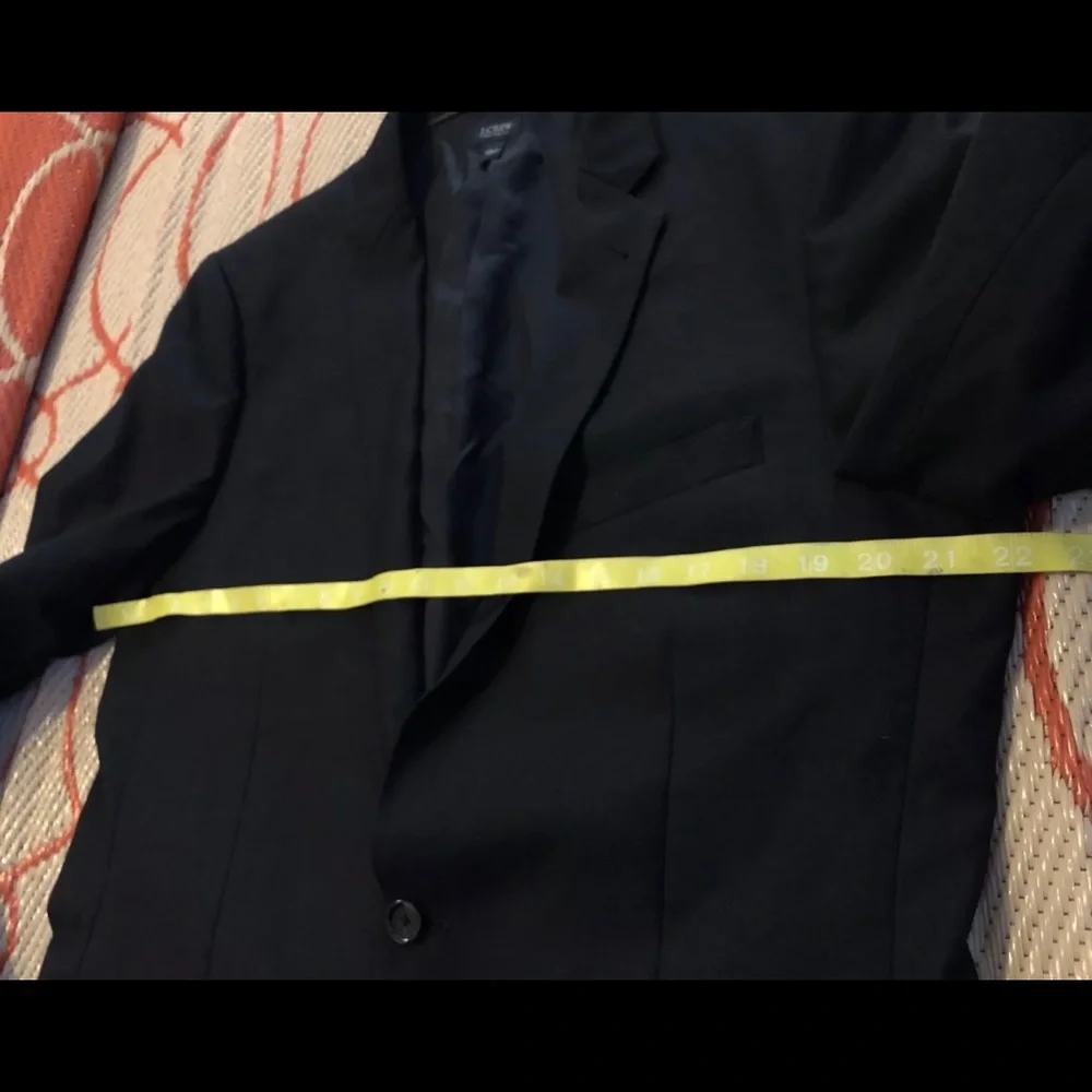 J.Crew LUDLOW Navy 2 Button Loro Piana Super 120